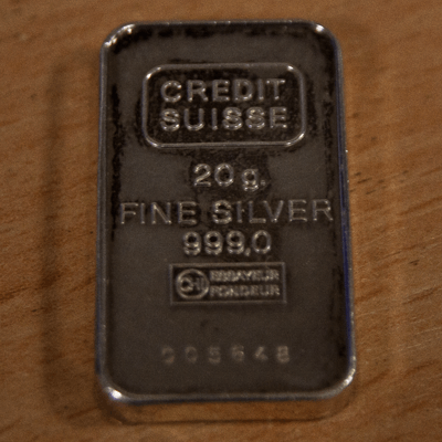 buy credit suisse silver bars