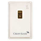1g Credit Suisse Statue of Liberty Gold Bar 