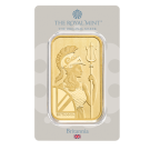 100g Britannia Gold Bar | The Royal Mint