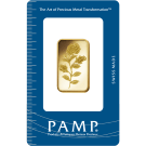 1/2oz Rosa Gold Bar | Certicard | PAMP Suisse 