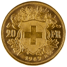 Gold 20 Francs | Mixed Years (Switzerland)