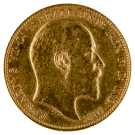 1902-1910 Gold Full Sovereign (King Edward VII)