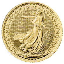 2024 1/2oz Gold Britannia Coin | The Royal Mint