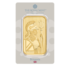 100g Britannia Gold Bar | The Royal Mint