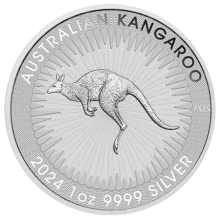 2024 1oz Silver Kangaroo Coin | The Perth Mint 