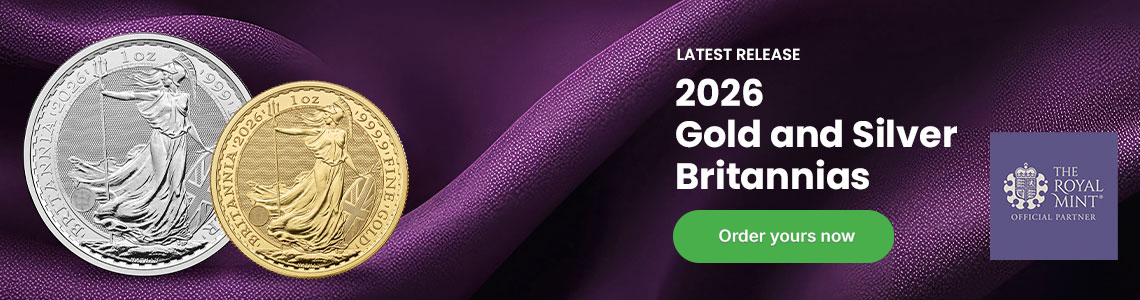 2026 Gold and Silver Britannia In Stock Now